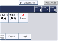 İşlem paneli ekran çizimi