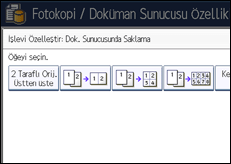 İşlem paneli ekran çizimi