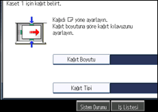 İşlem paneli ekran çizimi