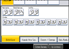 İşlem paneli ekran çizimi