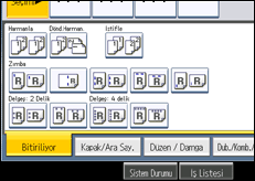 İşlem paneli ekran çizimi