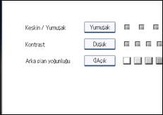 İşlem paneli ekran çizimi