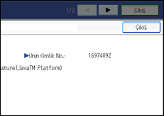 ��lem paneli ekran &ccedil;izimi