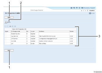 Web tarayıcısı ekranı resmi numaralı çağırma resmi