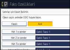 İşlem paneli ekran çizimi