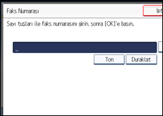 İşlem paneli ekran çizimi