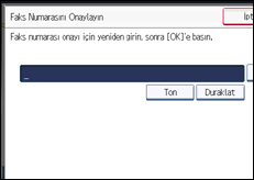İşlem paneli ekran çizimi