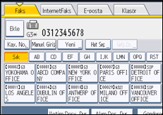 İşlem paneli ekran çizimi