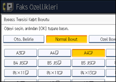 İşlem paneli ekran çizimi