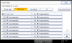 İşlem paneli ekran çizimi