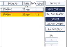 İşlem paneli ekran çizimi