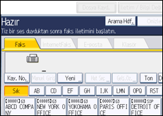 İşlem paneli ekran çizimi