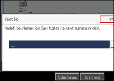 İşlem paneli ekran çizimi