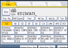 İşlem paneli ekran çizimi