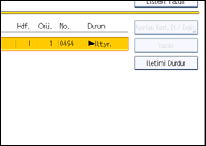 İşlem paneli ekran çizimi