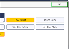 İşlem paneli ekran çizimi