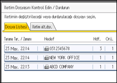 İşlem paneli ekran çizimi