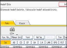 İşlem paneli ekran çizimi