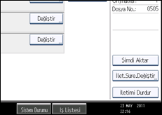 İşlem paneli ekran çizimi