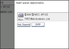 İşlem paneli ekran çizimi