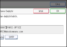 İşlem paneli ekran çizimi