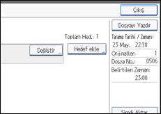 İşlem paneli ekran çizimi