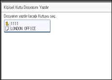 İşlem paneli ekran çizimi