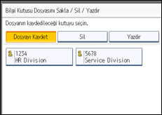 İşlem paneli ekran çizimi