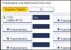İşlem paneli ekran çizimi