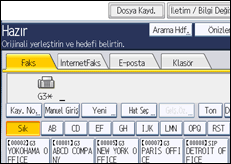 İşlem paneli ekran çizimi