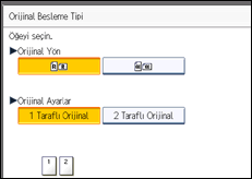 İşlem paneli ekran çizimi