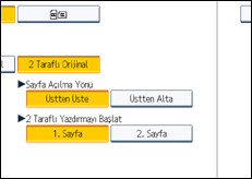 İşlem paneli ekran çizimi