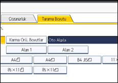 İşlem paneli ekran çizimi