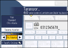 İşlem paneli ekran çizimi
