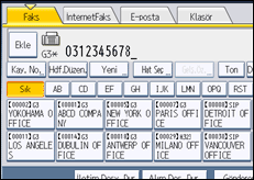 İşlem paneli ekran çizimi
