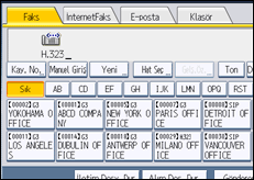 İşlem paneli ekran çizimi
