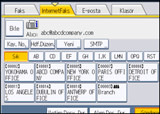 İşlem paneli ekran çizimi