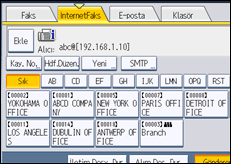 İşlem paneli ekran çizimi