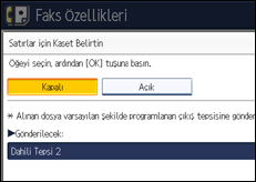 İşlem paneli ekran çizimi