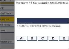 İşlem paneli ekran çizimi