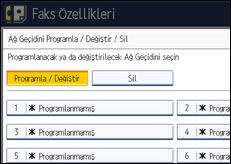 İşlem paneli ekran çizimi