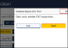 İşlem paneli ekran çizimi