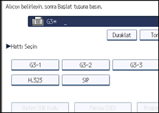 İşlem paneli ekran çizimi
