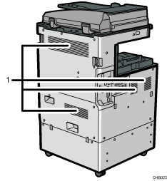 Ana ünite resmiyle numaralandırılmış balonlu resim