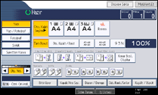 İşlem paneli ekran çizimi