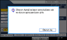 İşlem paneli ekran çizimi