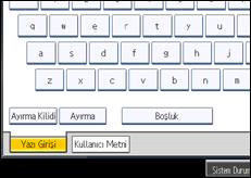 İşlem paneli ekran çizimi
