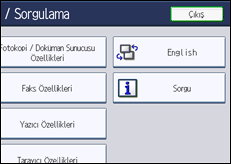 İşlem paneli ekran çizimi