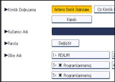 İşlem paneli ekran çizimi