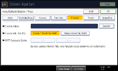 İşlem paneli ekran çizimi